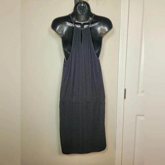 Freya Halter Neck Black Swim Cover Up Dress sz S - Picture 3 of 9